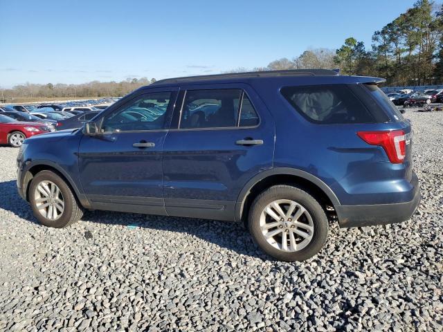 1FM5K7B8XHGE27034 - 2017 FORD EXPLORER BLUE photo 2