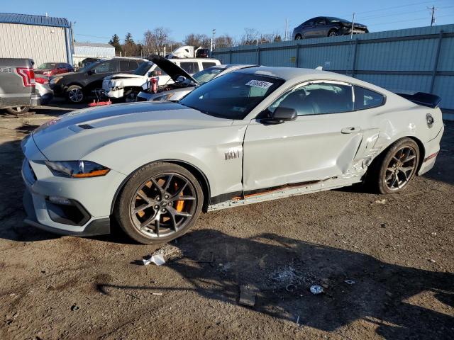 1FA6P8R06M5551359 - 2021 FORD MUSTANG MACH I GRAY photo 1