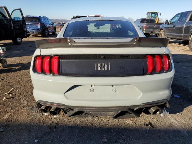 1FA6P8R06M5551359 - 2021 FORD MUSTANG MACH I GRAY photo 6