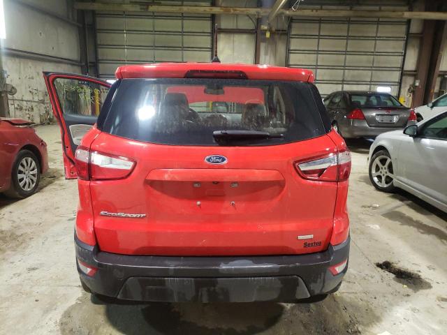 MAJ3P1RE7JC227480 - 2018 FORD ECOSPORT S RED photo 6