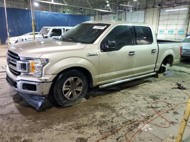 1FTEW1C5XJKD82819 - 2018 FORD F150 SUPERCREW BEIGE photo 1