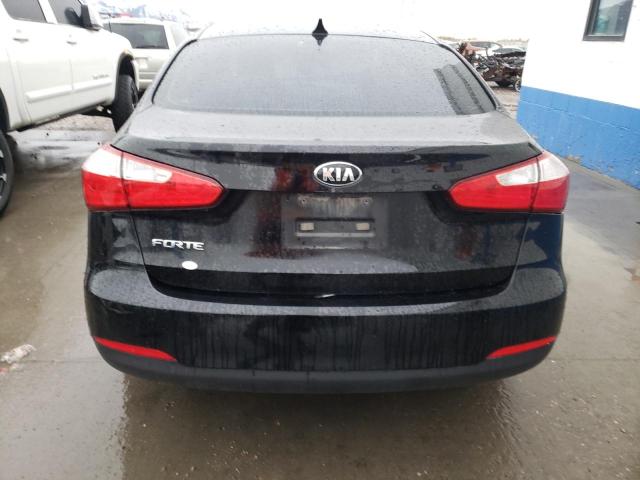 KNAFX4A66F5415414 - 2015 KIA FORTE LX BLACK photo 6