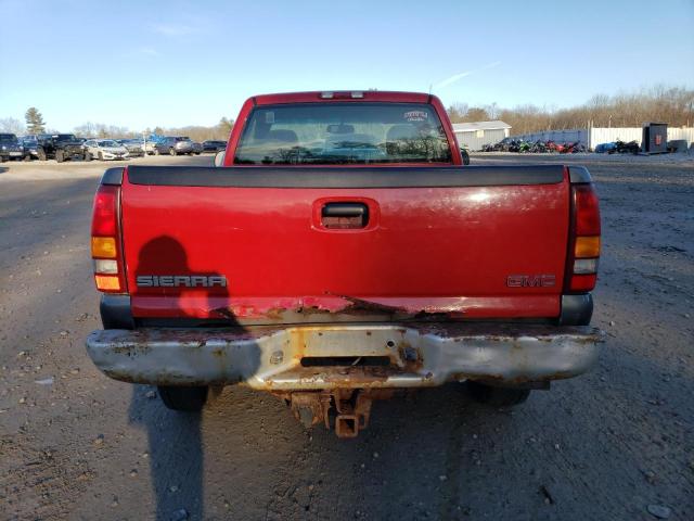 1GTEK14VX3Z192135 - 2003 GMC NEW SIERRA K1500 RED photo 6