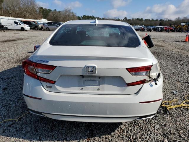 1HGCV1F15JA040656 - 2018 HONDA ACCORD LX WHITE photo 6