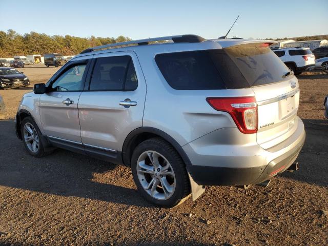 1FM5K8F80FGC26305 - 2015 FORD EXPLORER LIMITED SILVER photo 2