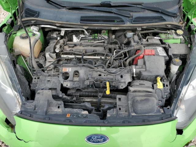 3FADP4EJ8EM148557 - 2014 FORD FIESTA SE GREEN photo 11