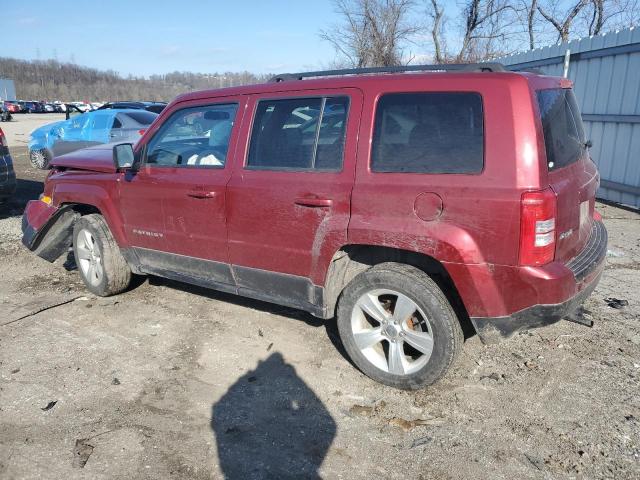 1C4NJRFB0FD176922 - 2015 JEEP PATRIOT LATITUDE MAROON photo 2