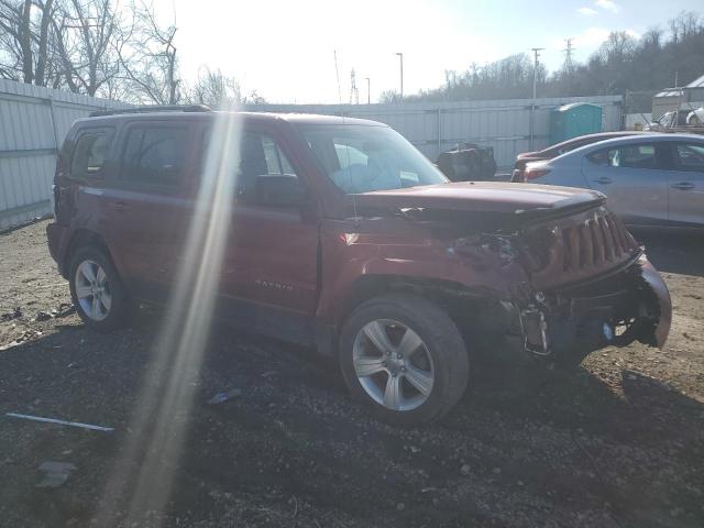 1C4NJRFB0FD176922 - 2015 JEEP PATRIOT LATITUDE MAROON photo 4