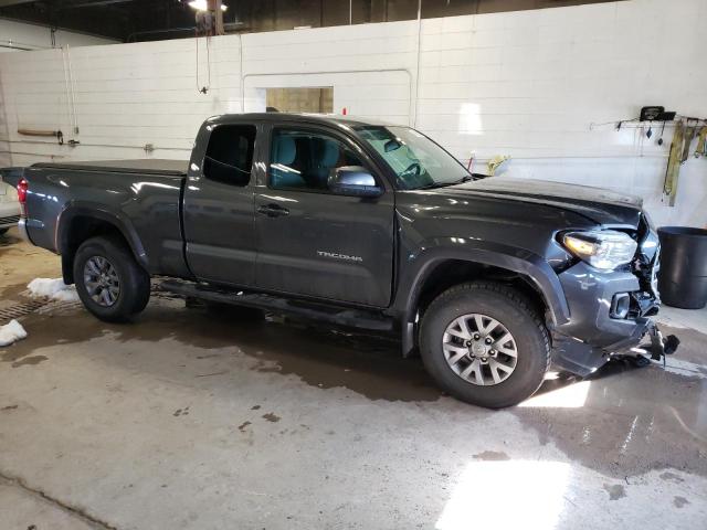 5TFSZ5AN9KX205672 - 2019 TOYOTA TACOMA ACCESS CAB Графитовый фото 4