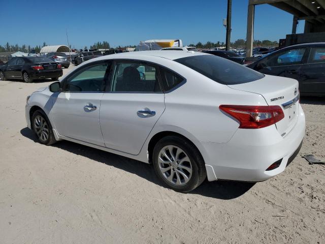 3N1AB7AP8JY282367 - 2018 NISSAN SENTRA S WHITE photo 2