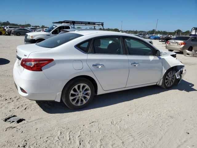 3N1AB7AP8JY282367 - 2018 NISSAN SENTRA S WHITE photo 3