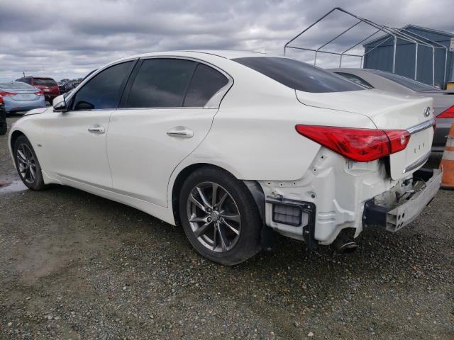 JN1EV7AP5HM740064 - 2017 INFINITI Q50 PREMIUM WHITE photo 2