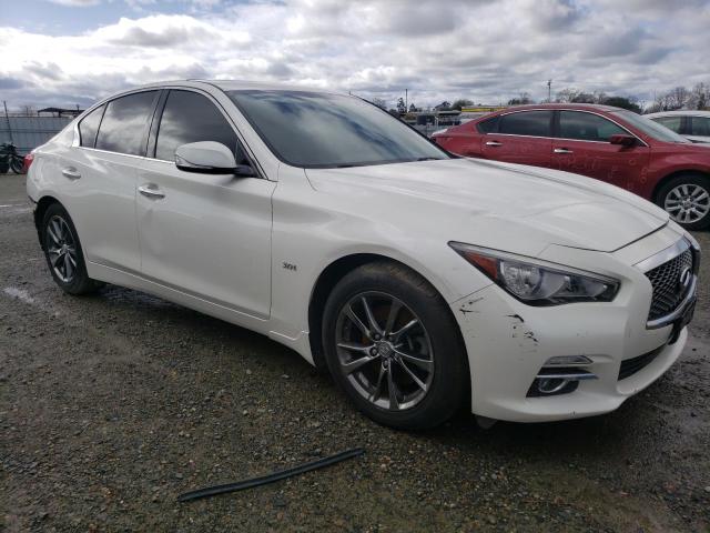 JN1EV7AP5HM740064 - 2017 INFINITI Q50 PREMIUM WHITE photo 4