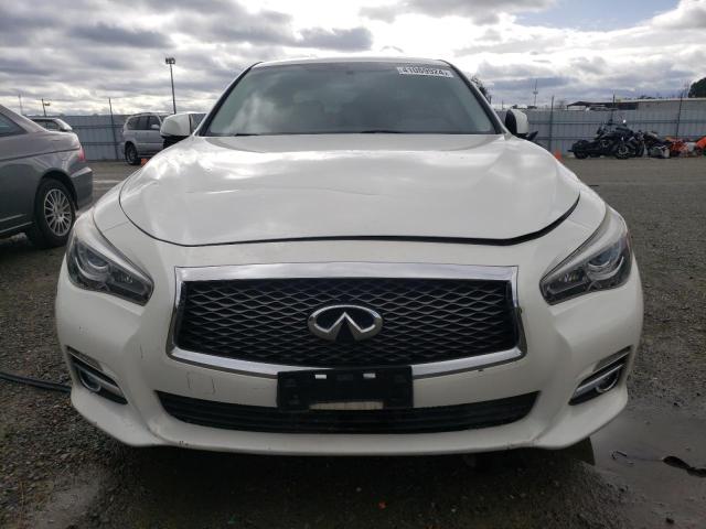 JN1EV7AP5HM740064 - 2017 INFINITI Q50 PREMIUM WHITE photo 5