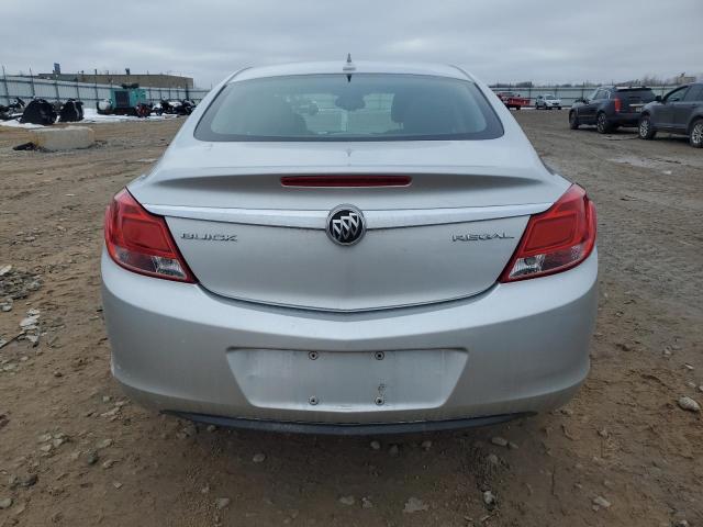 2G4GR5EK0C9118387 - 2012 BUICK REGAL SILVER photo 6