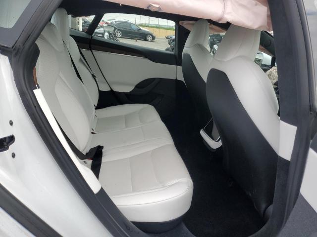 5YJSA1E55NF491254 - 2022 TESLA MODEL S თეთრი ფოტო 10