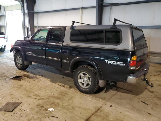 5TBBT48162S255555 - 2002 TOYOTA TUNDRA ACCESS CAB LIMITED BLACK photo 2