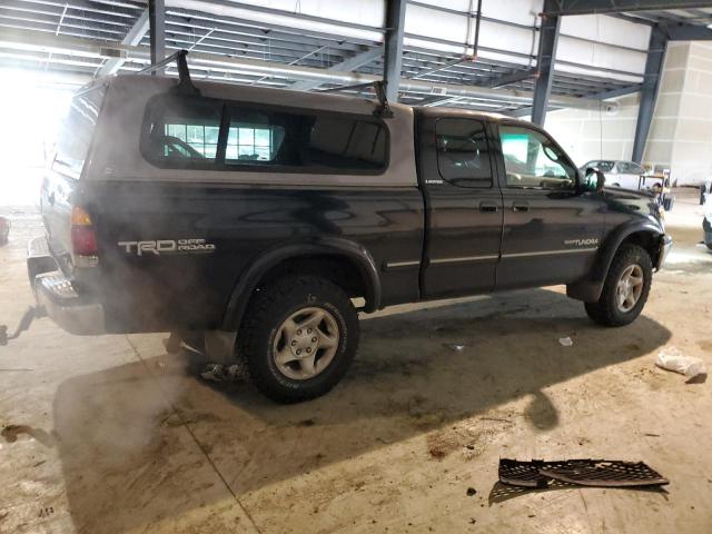 5TBBT48162S255555 - 2002 TOYOTA TUNDRA ACCESS CAB LIMITED BLACK photo 3