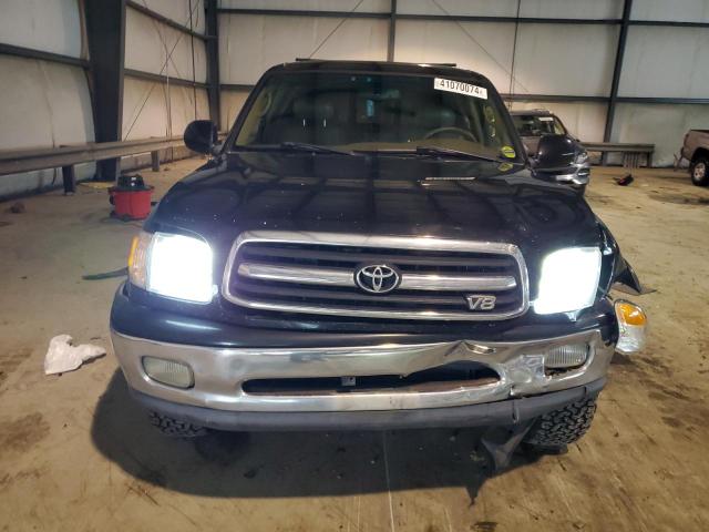 5TBBT48162S255555 - 2002 TOYOTA TUNDRA ACCESS CAB LIMITED BLACK photo 5