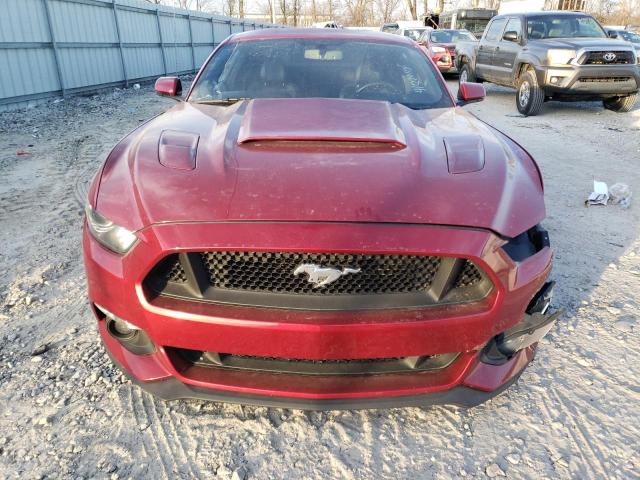 1FA6P8CF2H5202542 - 2017 FORD MUSTANG GT BURGUNDY photo 5