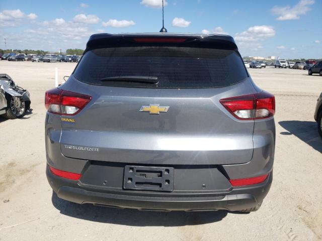 KL79MMS25NB116675 - 2022 CHEVROLET TRAILBLAZE LS GRAY photo 6