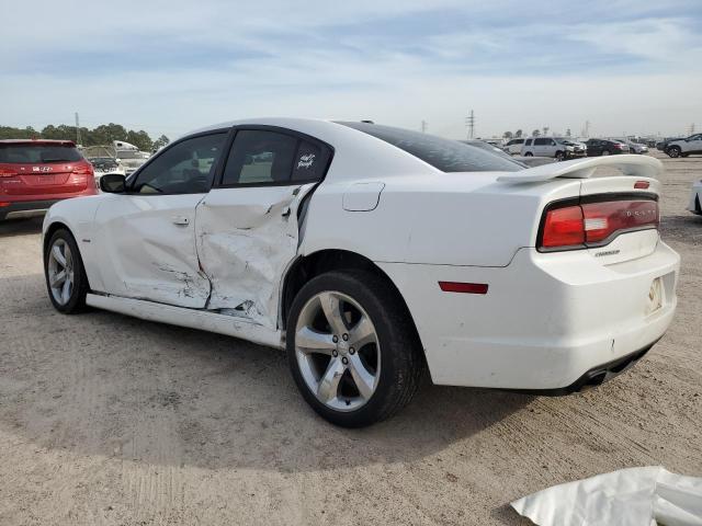 2C3CDXCT5CH135723 - 2012 DODGE CHARGER R/T WHITE photo 2