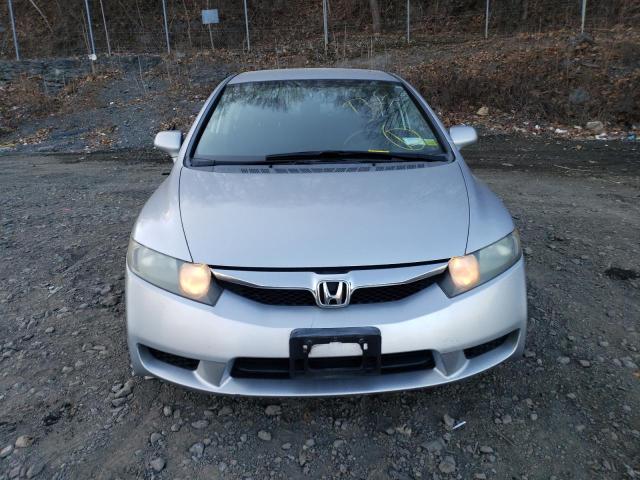 2HGFA16689H329189 - 2009 HONDA CIVIC LX-S 银色 照片 5