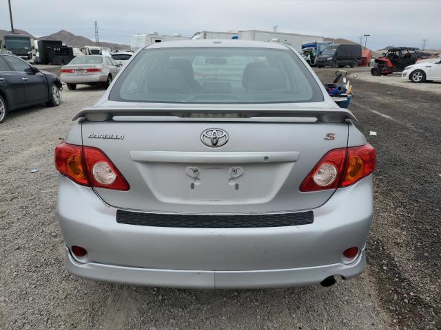 2T1BU4EE8AC476738 - 2010 TOYOTA COROLLA BASE SILVER photo 6