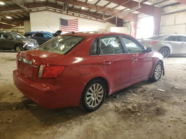 JF1GE61658H509252 - 2008 SUBARU IMPREZA 2.5I RED photo 3