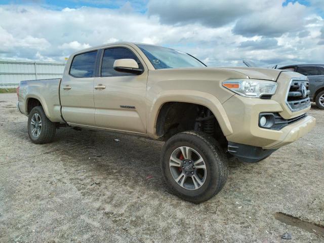 3TMBZ5DN5HM007908 - 2017 TOYOTA TACOMA DOUBLE CAB BEIGE photo 4