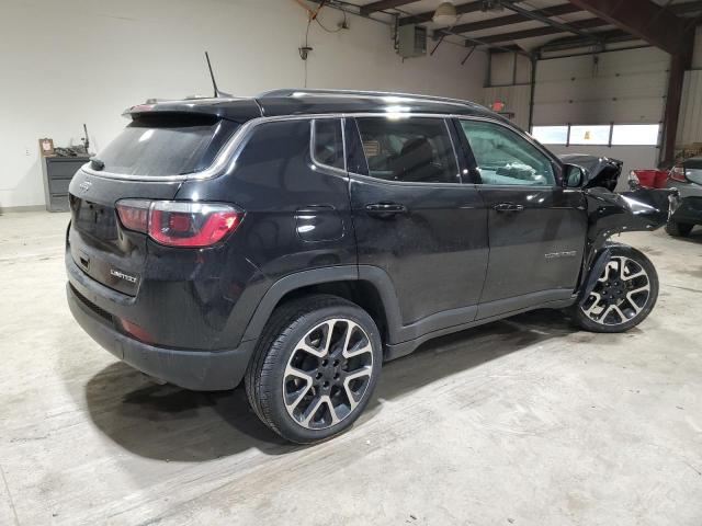 3C4NJDCB5JT169135 - 2018 JEEP COMPASS LIMITED BLACK photo 3