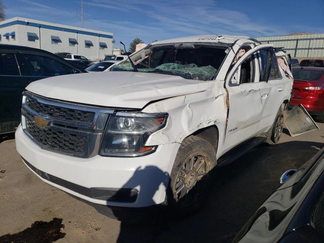 1GNSKBKC2KR347311 - 2019 CHEVROLET TAHOE K1500 LT WHITE photo 1