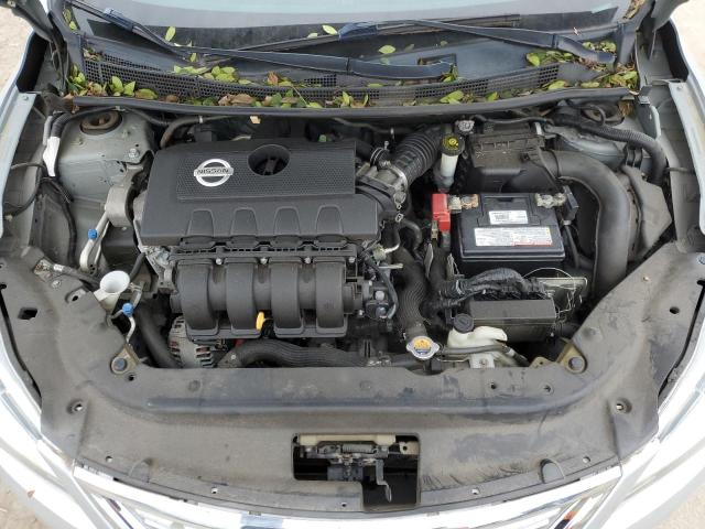 1N4AB7AP3DN900201 - 2013 NISSAN SENTRA S SILVER photo 11