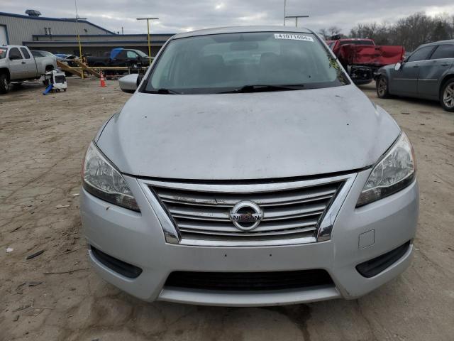 1N4AB7AP3DN900201 - 2013 NISSAN SENTRA S SILVER photo 5