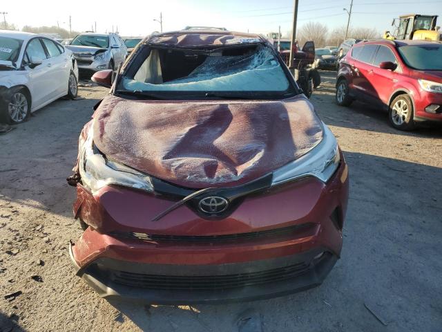 NMTKHMBX2JR033341 - 2018 TOYOTA C-HR XLE RED photo 5