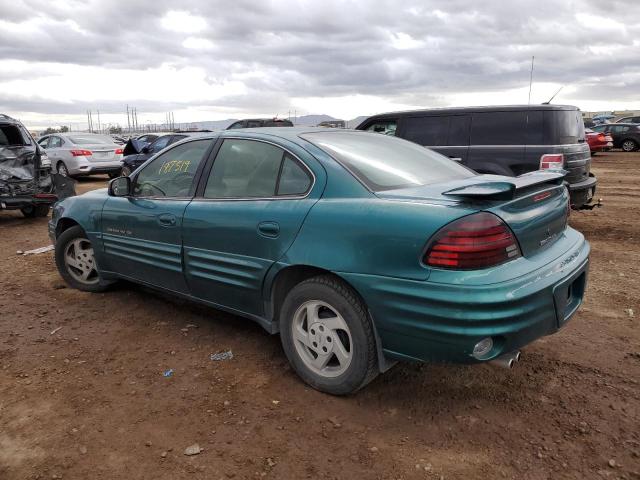 1G2NE52E0XM723190 - 1999 PONTIAC GRAND AM SE GREEN photo 2