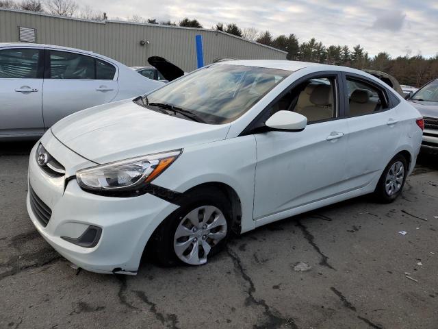 KMHCT4AE9GU976105 - 2016 HYUNDAI ACCENT SE WHITE photo 1