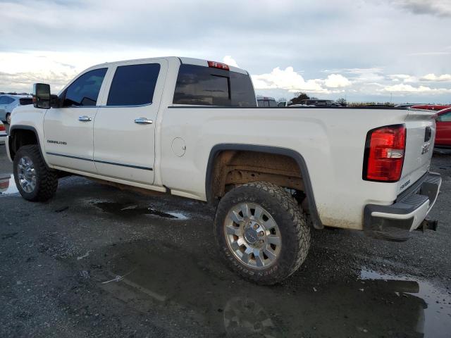 1GT12UE82GF243174 - 2016 GMC SIERRA K2500 DENALI WHITE photo 2