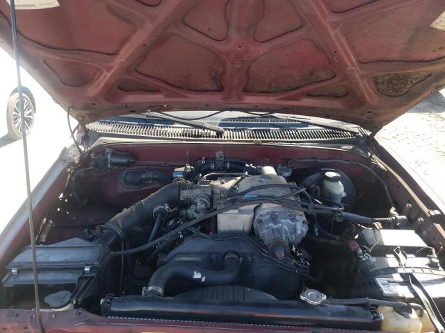 5TESN92NX2Z074777 - 2002 TOYOTA TACOMA XTRACAB PRERUNNER წითელი ფოტო 11