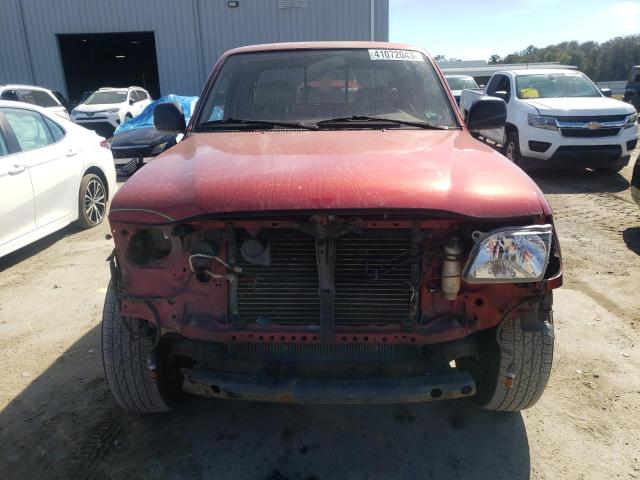 5TESN92NX2Z074777 - 2002 TOYOTA TACOMA XTRACAB PRERUNNER წითელი ფოტო 5