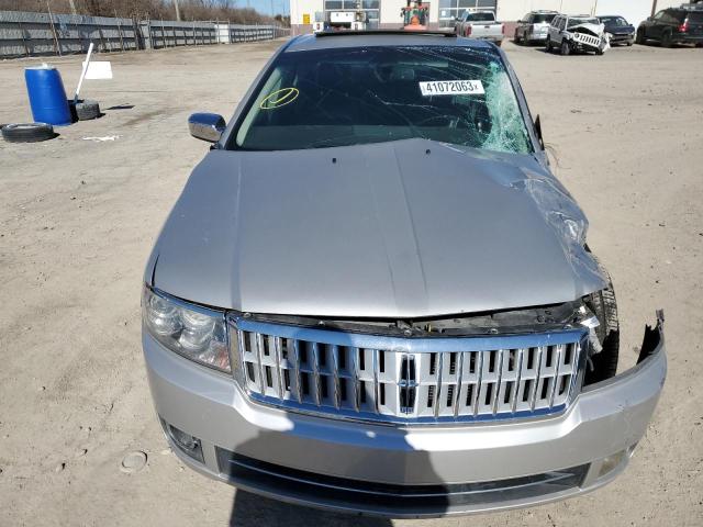 3LNHM28T68R605925 - 2008 LINCOLN MKZ SILVER photo 5