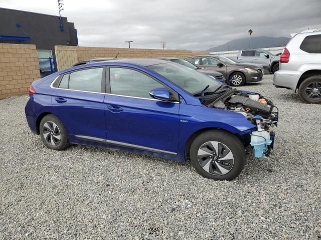 KMHC75LC9KU140468 - 2019 HYUNDAI IONIQ SEL BLUE photo 4