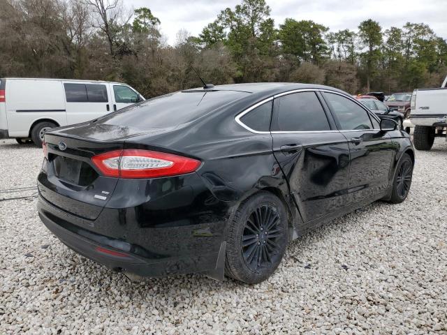 3FA6P0HD5ER211687 - 2014 FORD FUSION SE BLACK photo 3