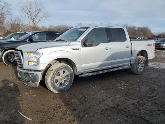 1FTEW1EF0GKF99133 - 2016 FORD F150 SUPERCREW SILVER photo 1