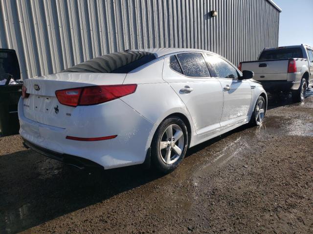 KNAGM4A7XF5658472 - 2015 KIA OPTIMA LX WHITE photo 3