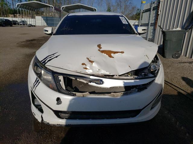 KNAGM4A7XF5658472 - 2015 KIA OPTIMA LX WHITE photo 5