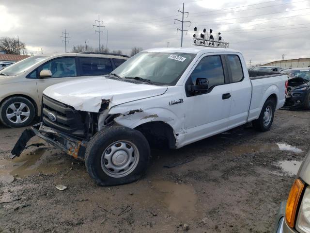 1FTEX1C85FKD87019 - 2015 FORD F150 SUPER CAB WHITE photo 1