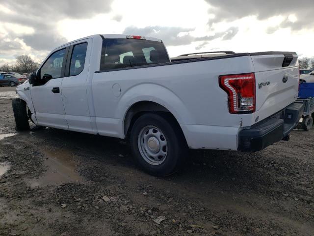 1FTEX1C85FKD87019 - 2015 FORD F150 SUPER CAB WHITE photo 2