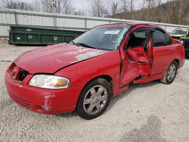 3N1AB51D86L582683 - 2006 NISSAN SENTRA SE-R SPEC V RED photo 1