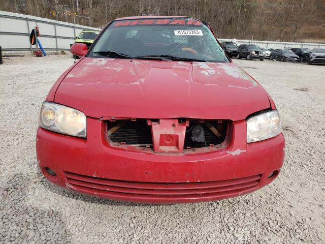 3N1AB51D86L582683 - 2006 NISSAN SENTRA SE-R SPEC V RED photo 5